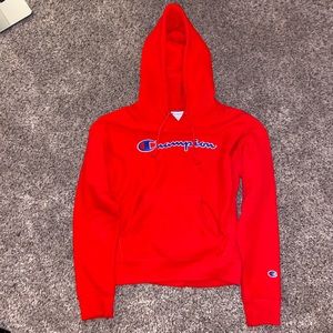 Women’s Champion reverse weave logo hoodie